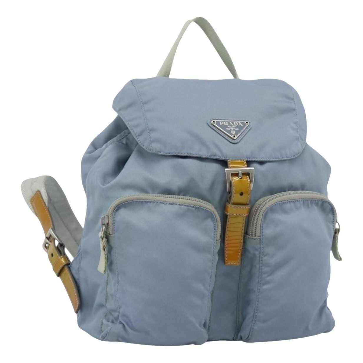 Leather backpack