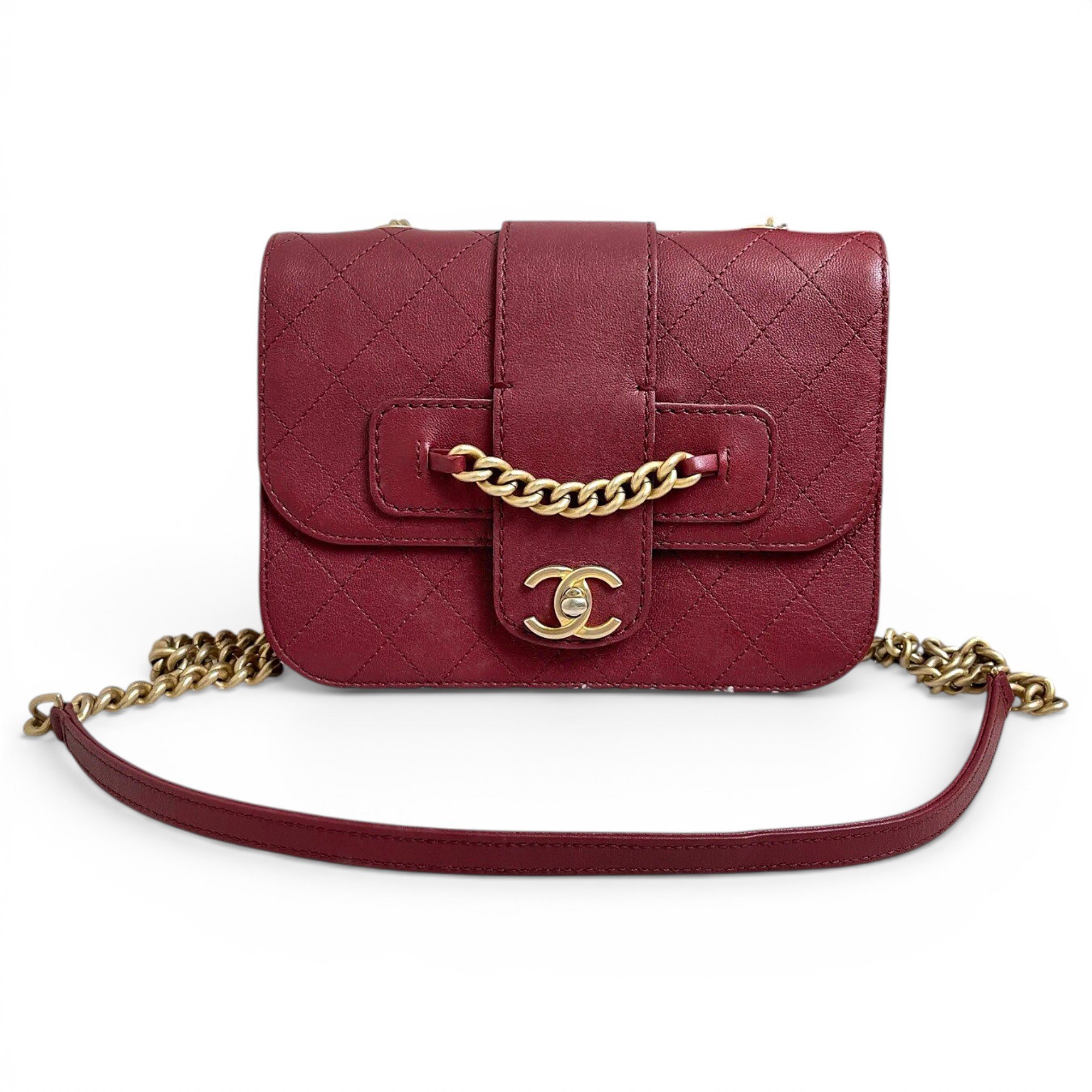 Leather handbag