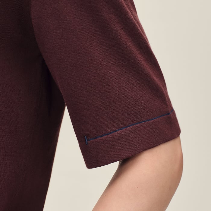 Bourgogne "H Bartack" Polo Shirt