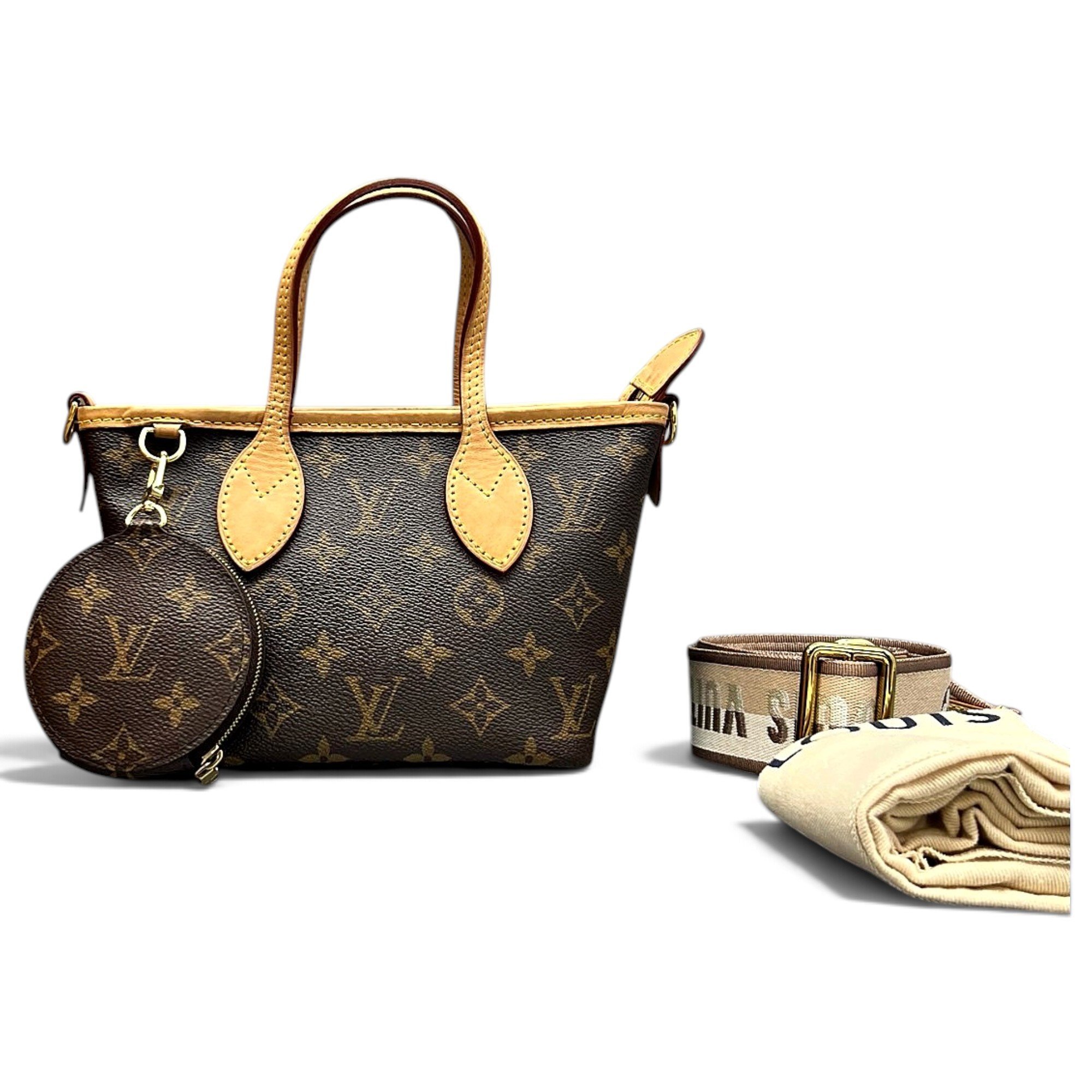 Neverfull leather handbag