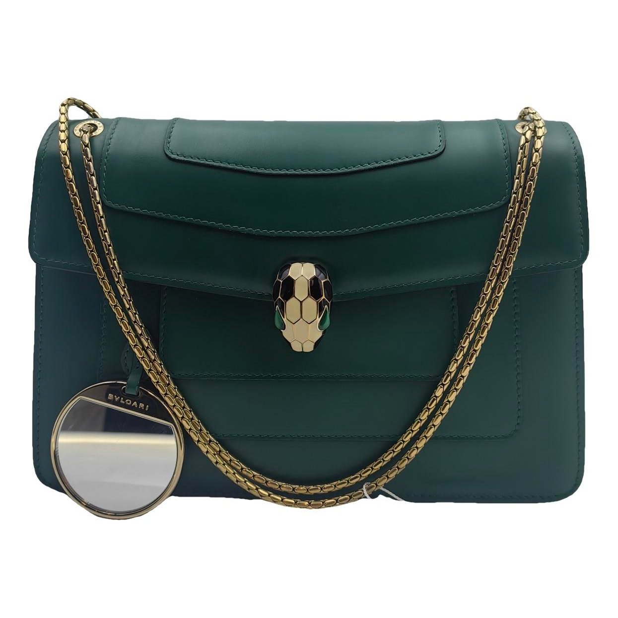Serpenti leather tote