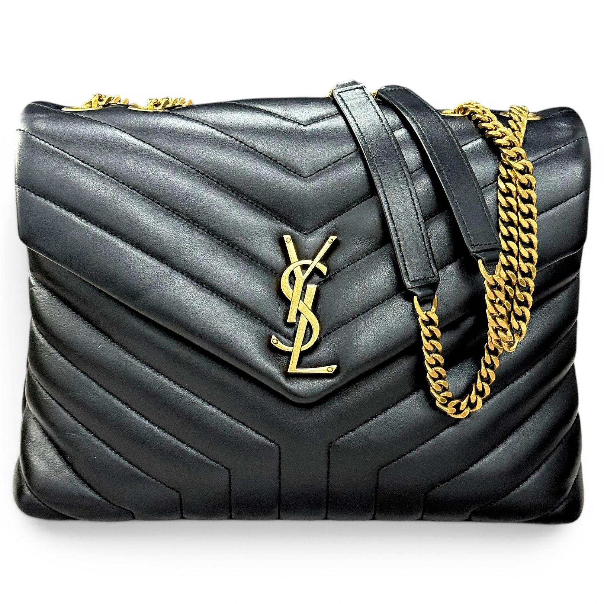 Loulou leather handbag