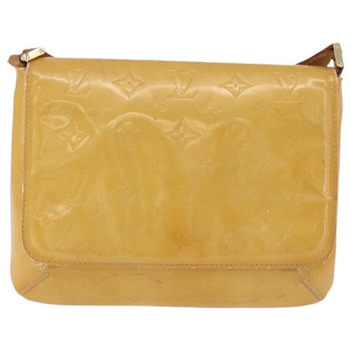 Thompson patent leather handbag