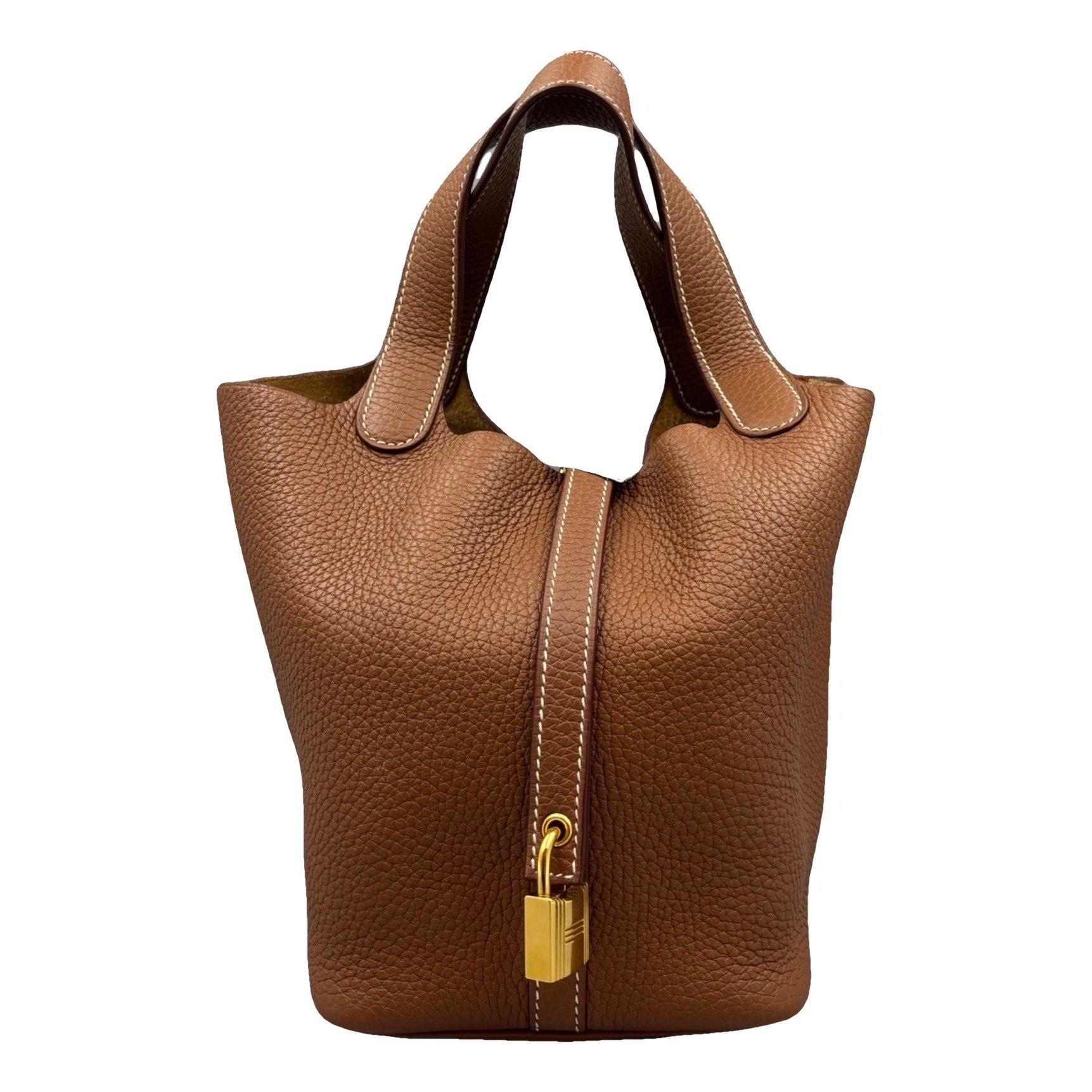 Hermes Picotin Handbag Gold