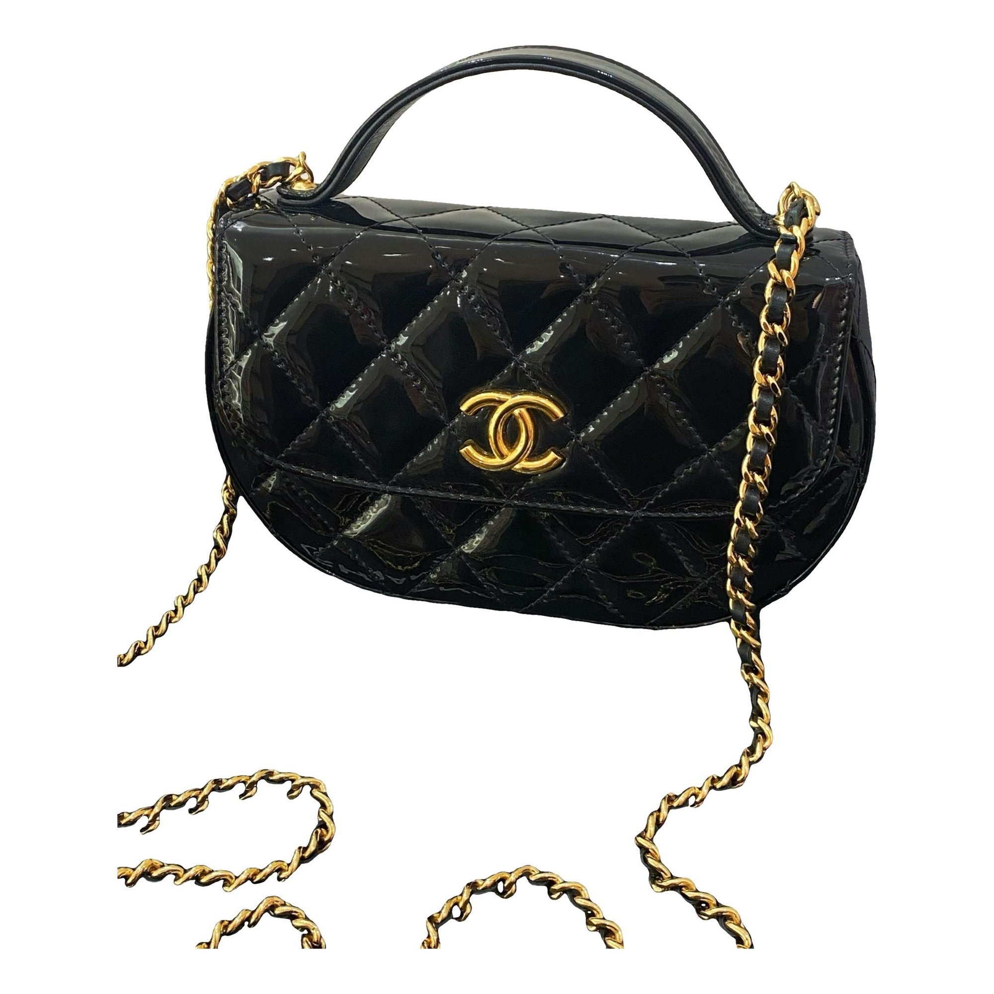 Hula Hoop leather bag