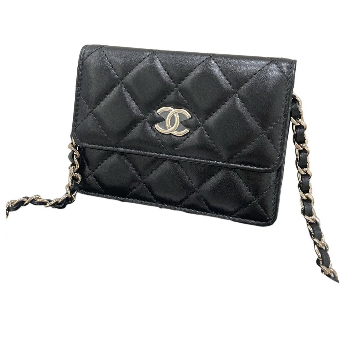 Wallet On Chain Timeless/Classique leather crossbody bag