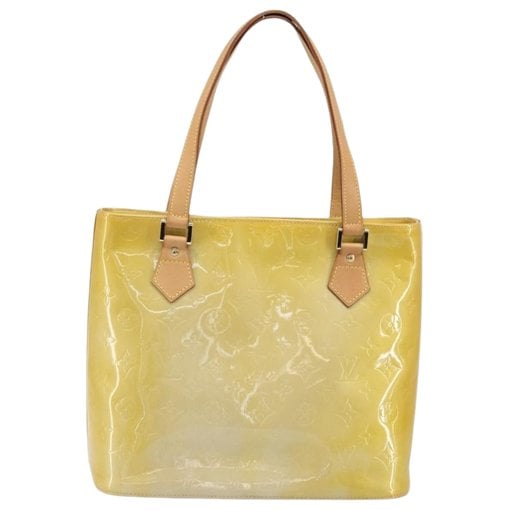 Houston patent leather handbag