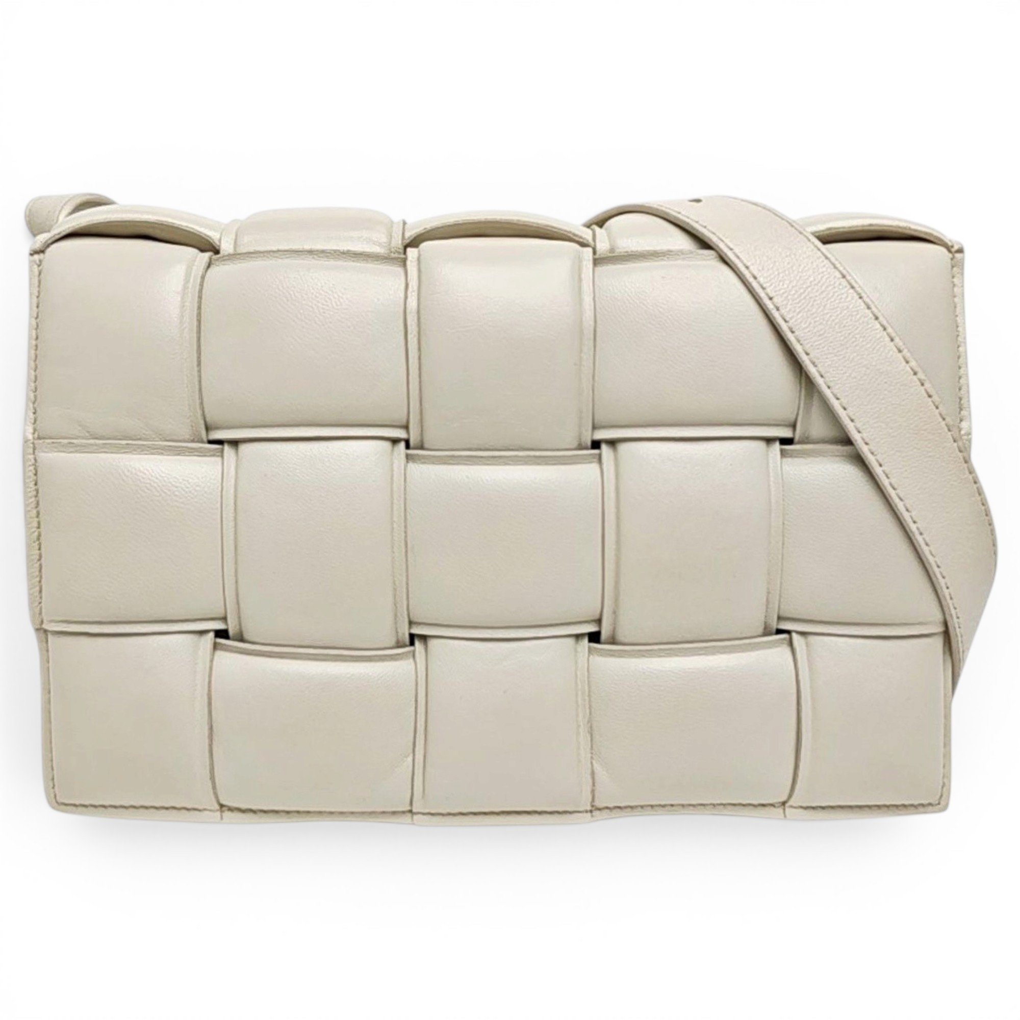 Brick Cassette leather handbag