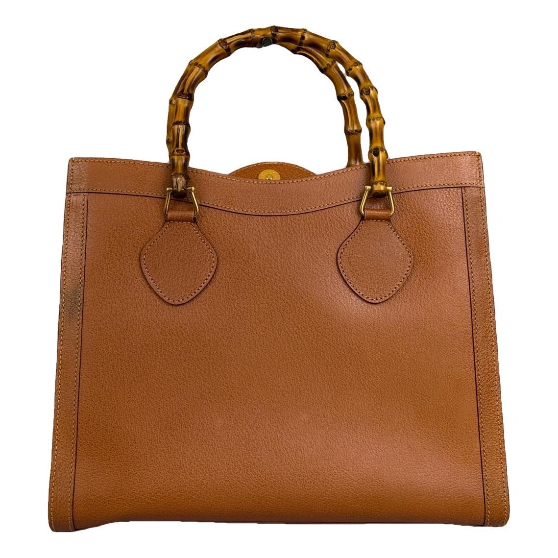 Diana Bamboo leather tote