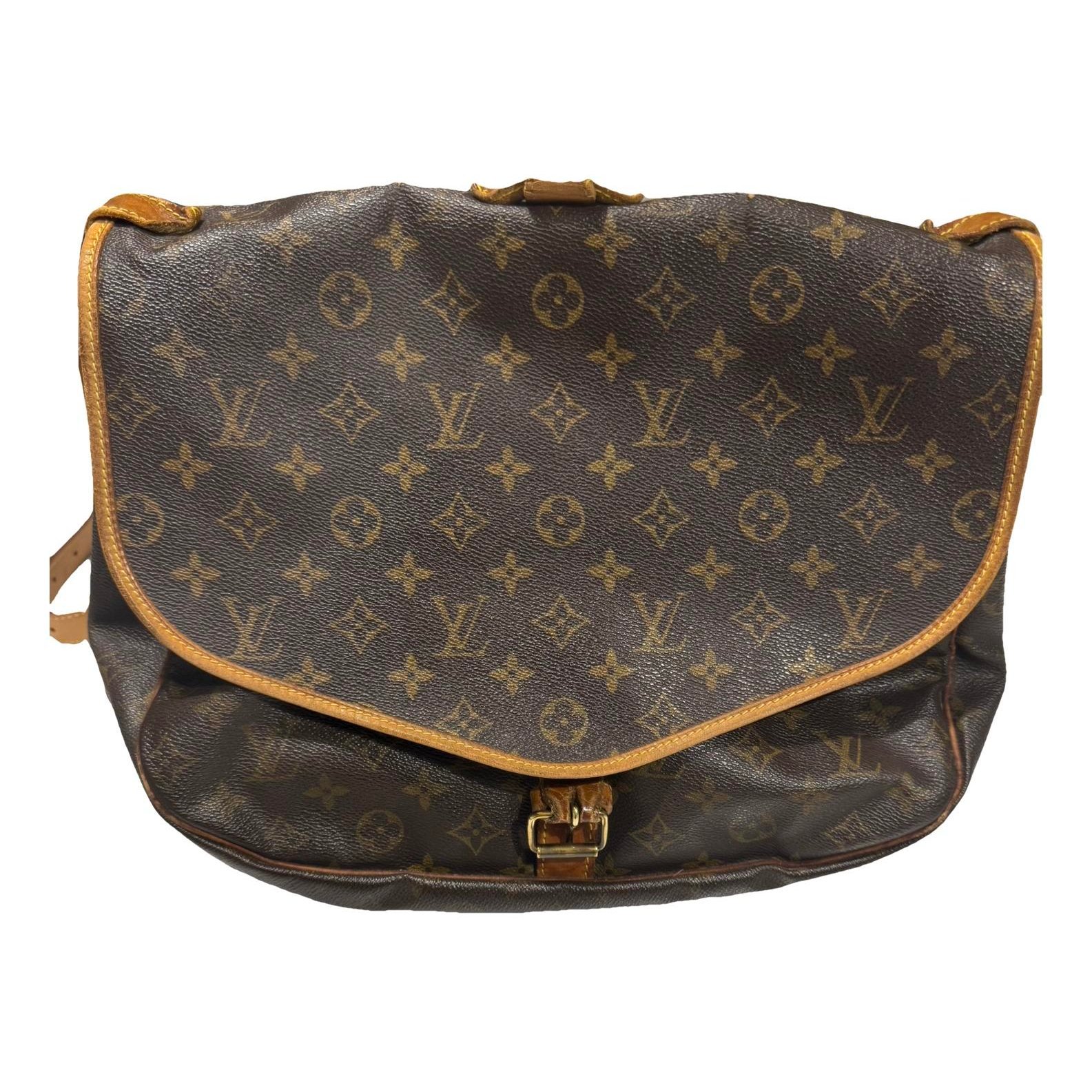 Saumur leather crossbody bag