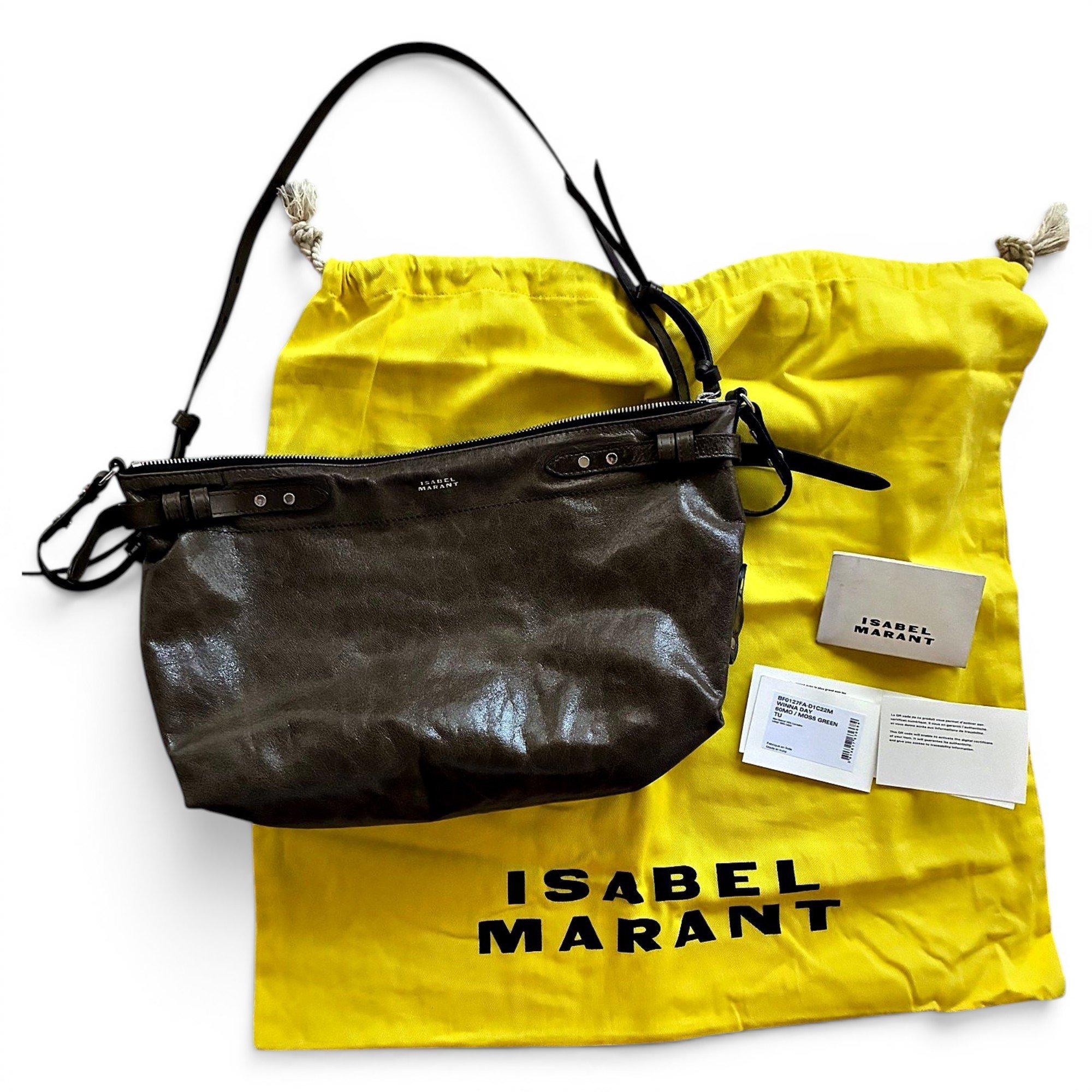 Leather handbag