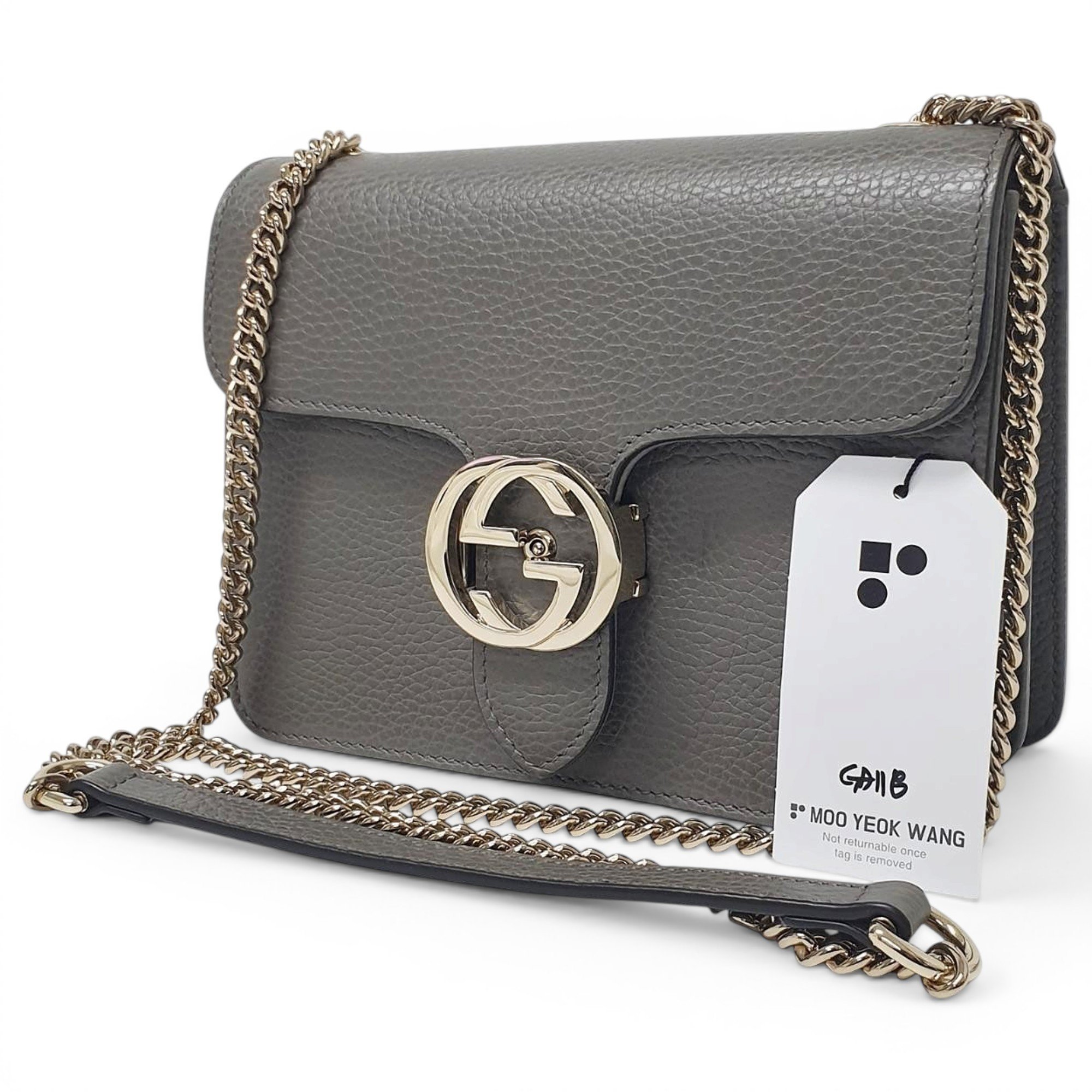 Leather handbag