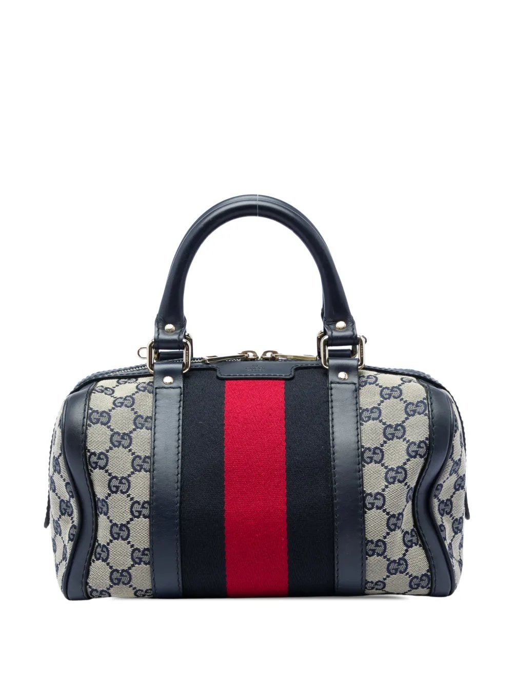 2016-2026 Small GG Canvas Web Joy Boston Bag satchel