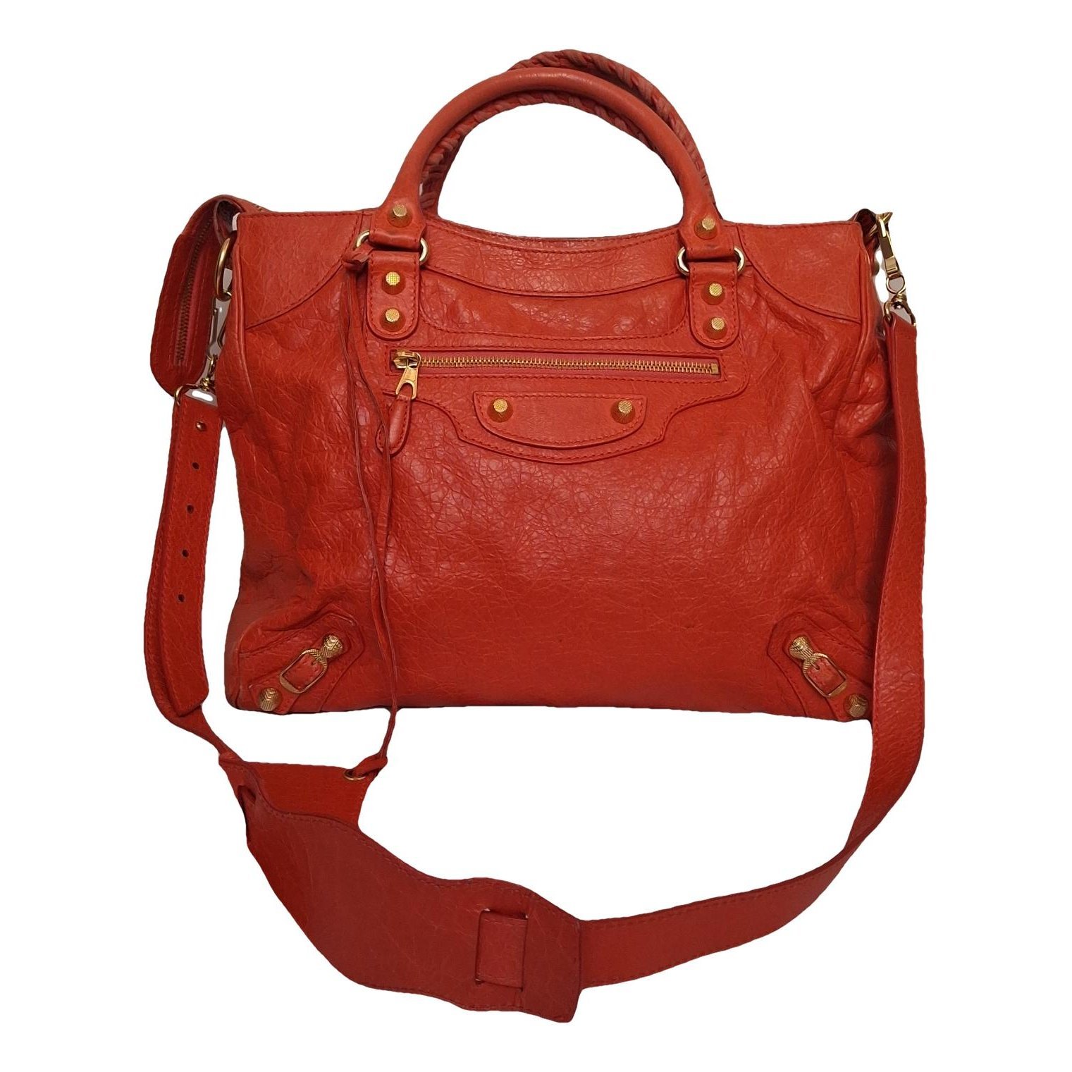 Vélo leather tote