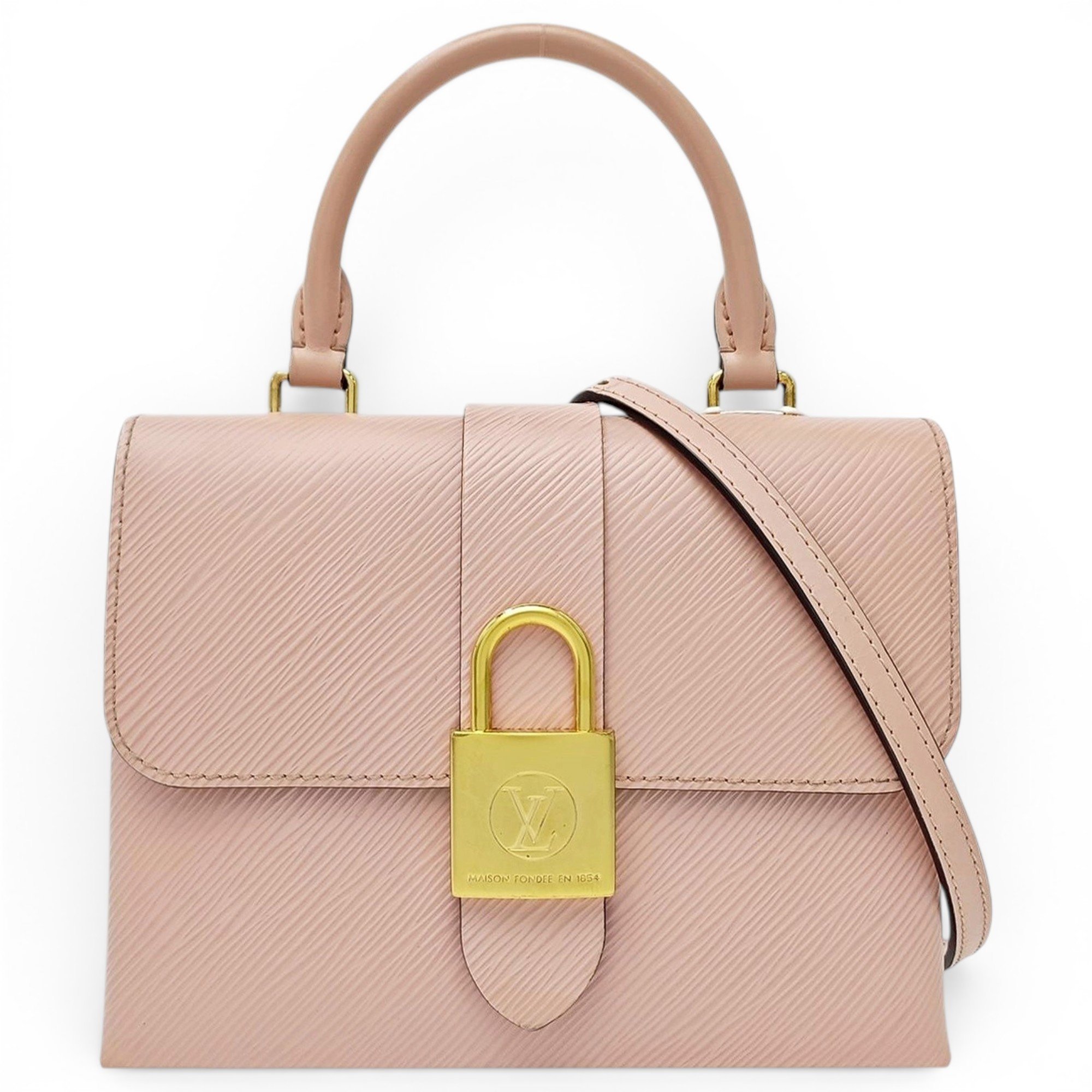 Locky BB leather handbag