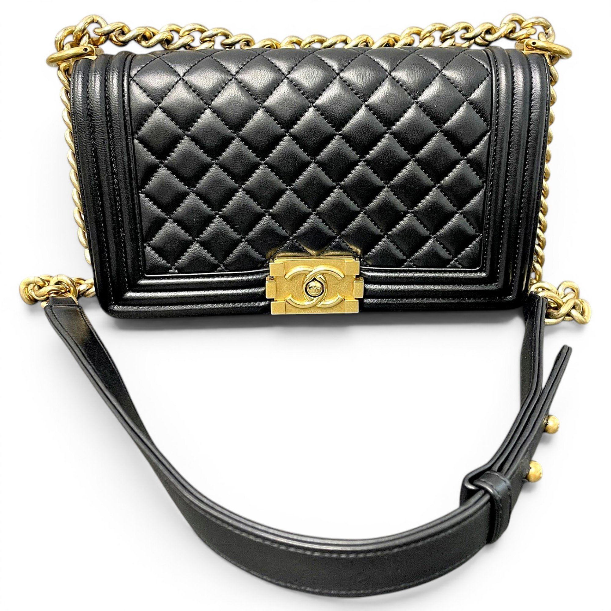 Boy leather handbag