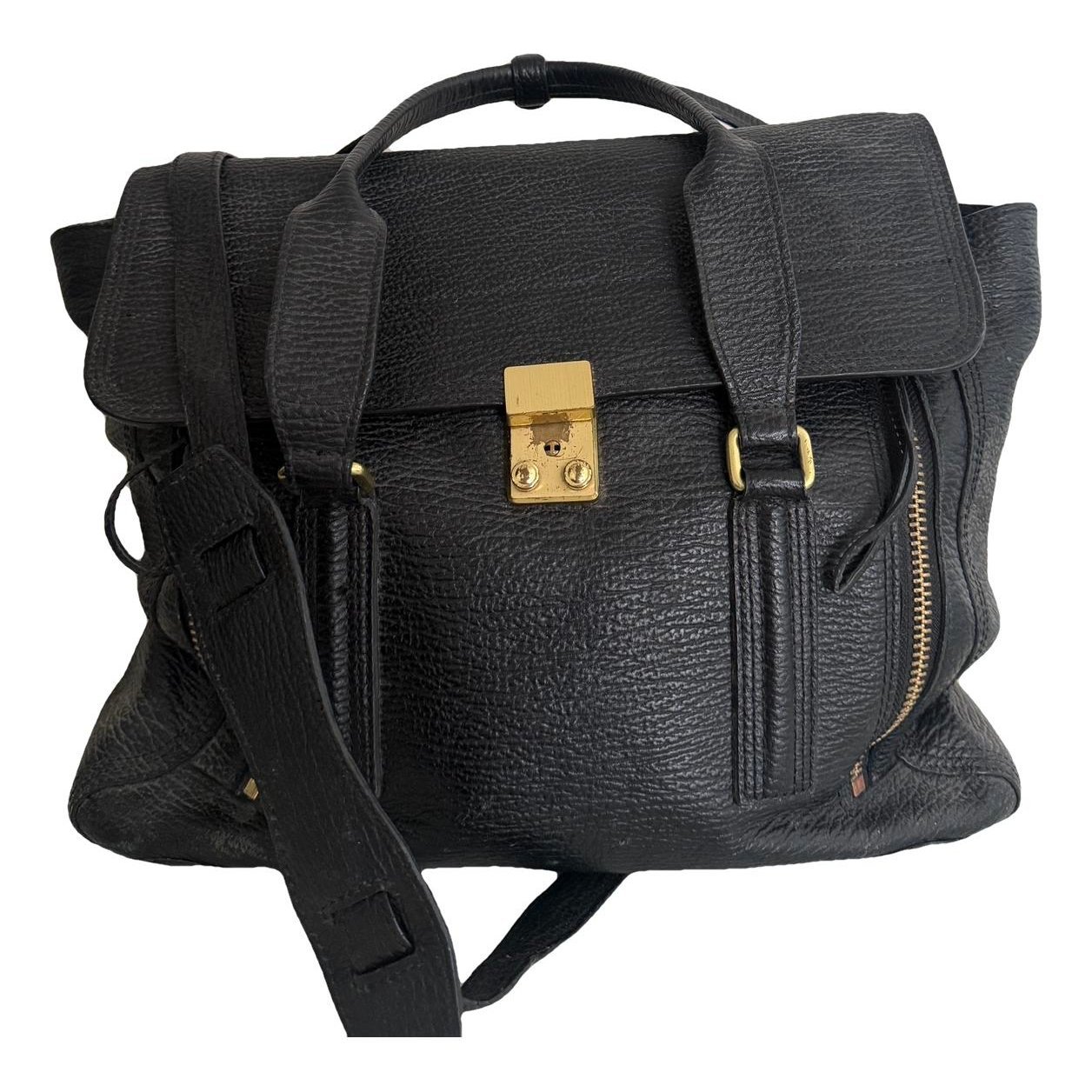 Pashli leather satchel