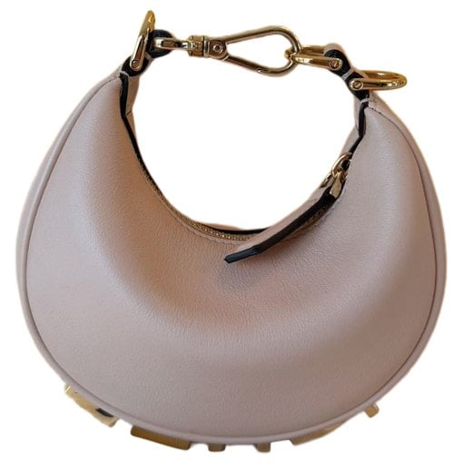 Fendigraphy leather handbag