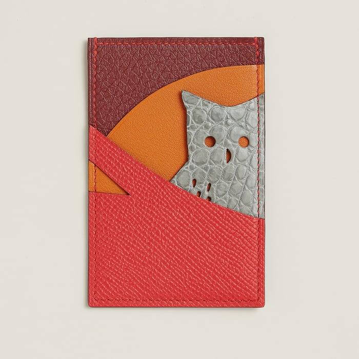 Warm Colors Histoire Naturelle Card Holder