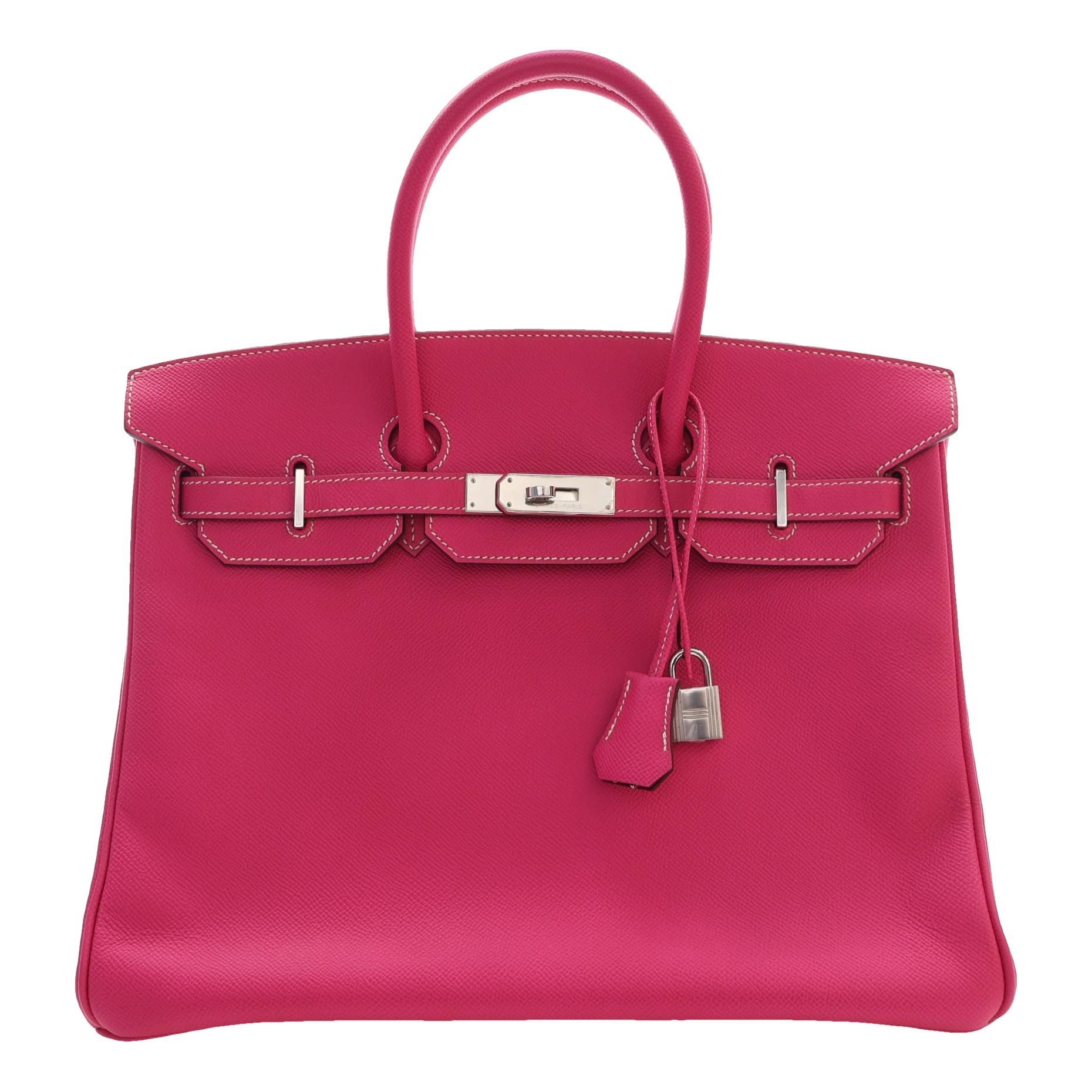 Birkin 35 leather tote