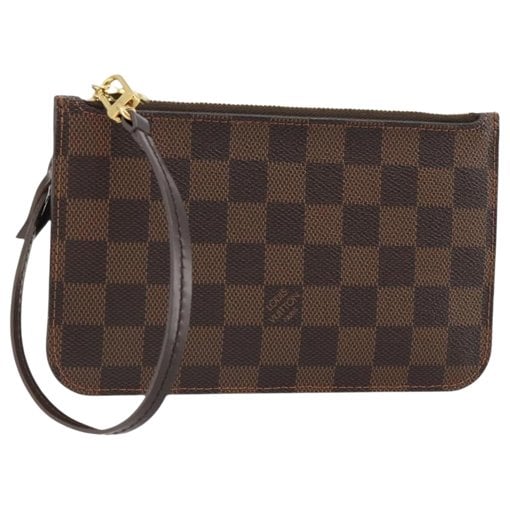 Neverfull cloth clutch bag