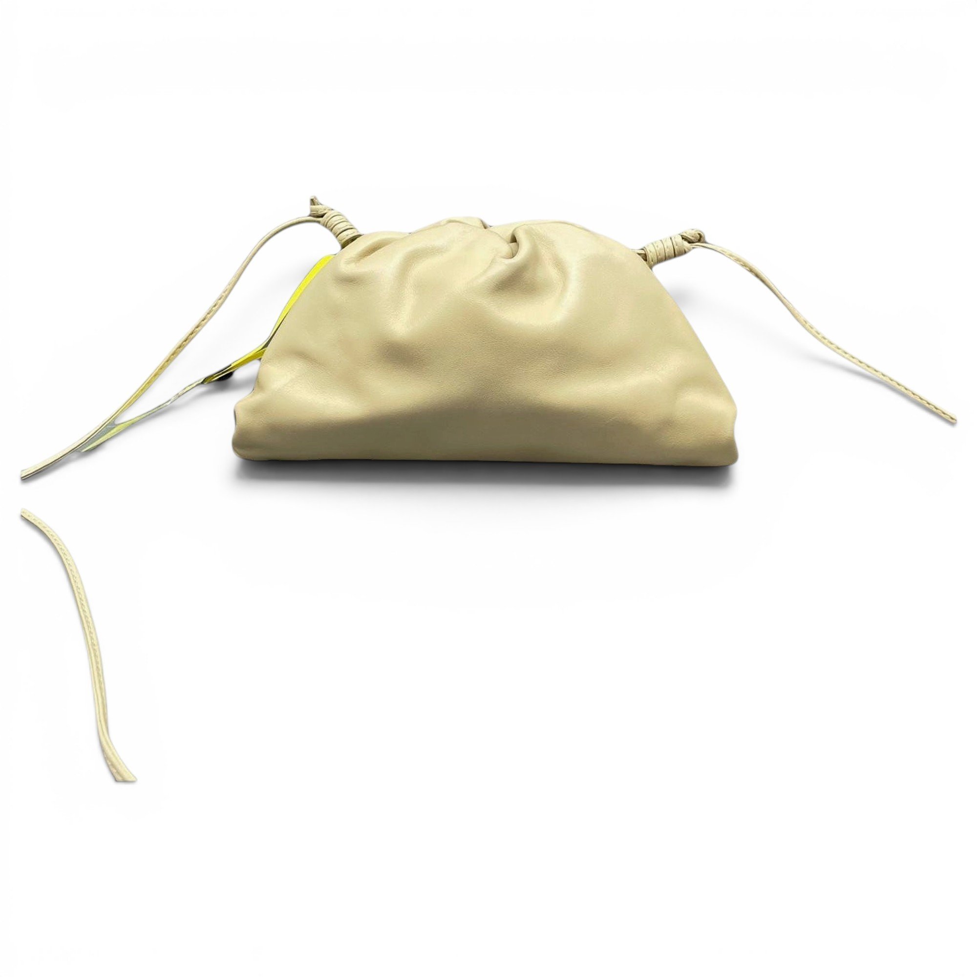 Pouch leather handbag