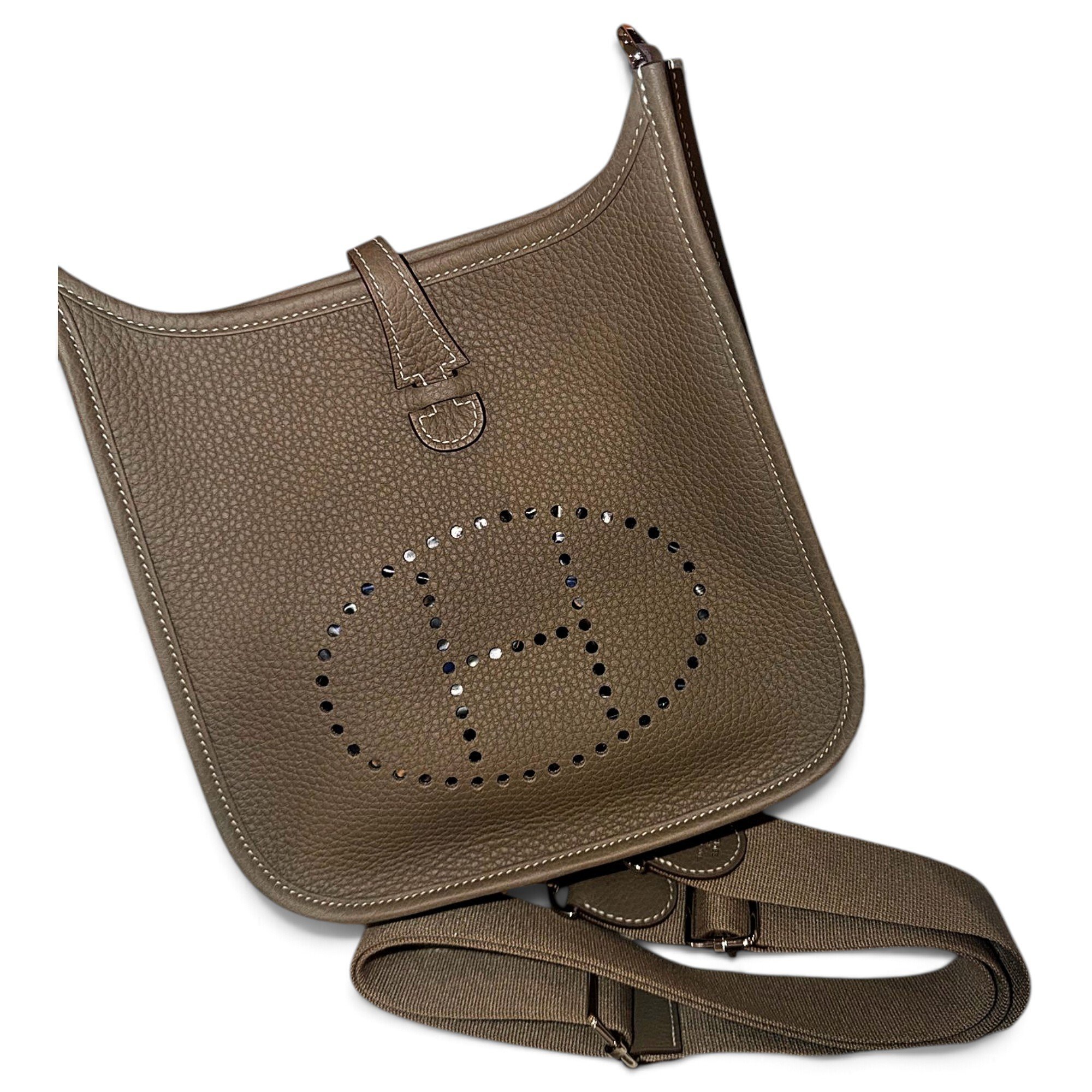 Evelyne leather crossbody bag