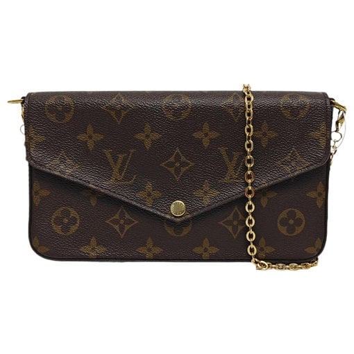 Félicie leather crossbody bag