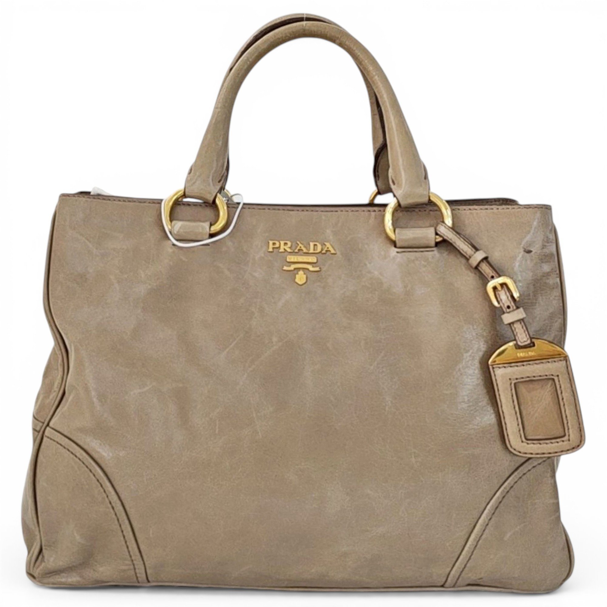 Leather handbag
