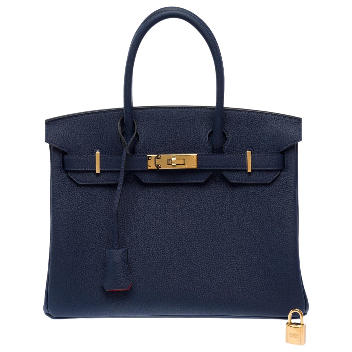 Birkin 30 leather handbag