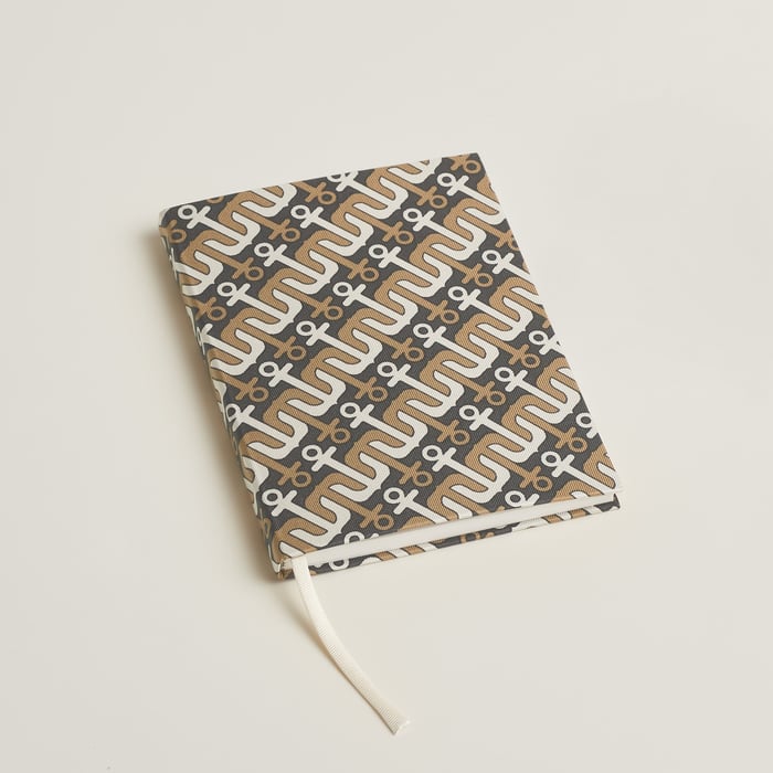 "Ancres" Silk Notebook