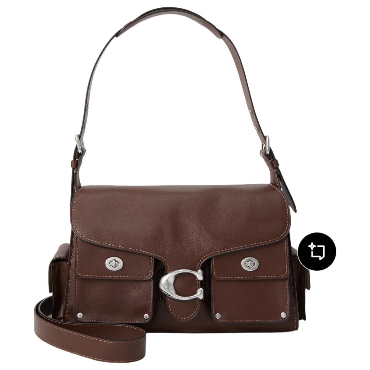 Tabby leather handbag