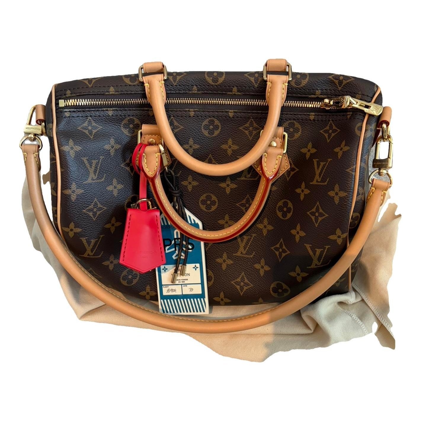 Speedy leather handbag