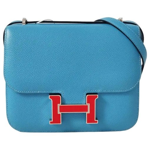 Constance leather crossbody bag
