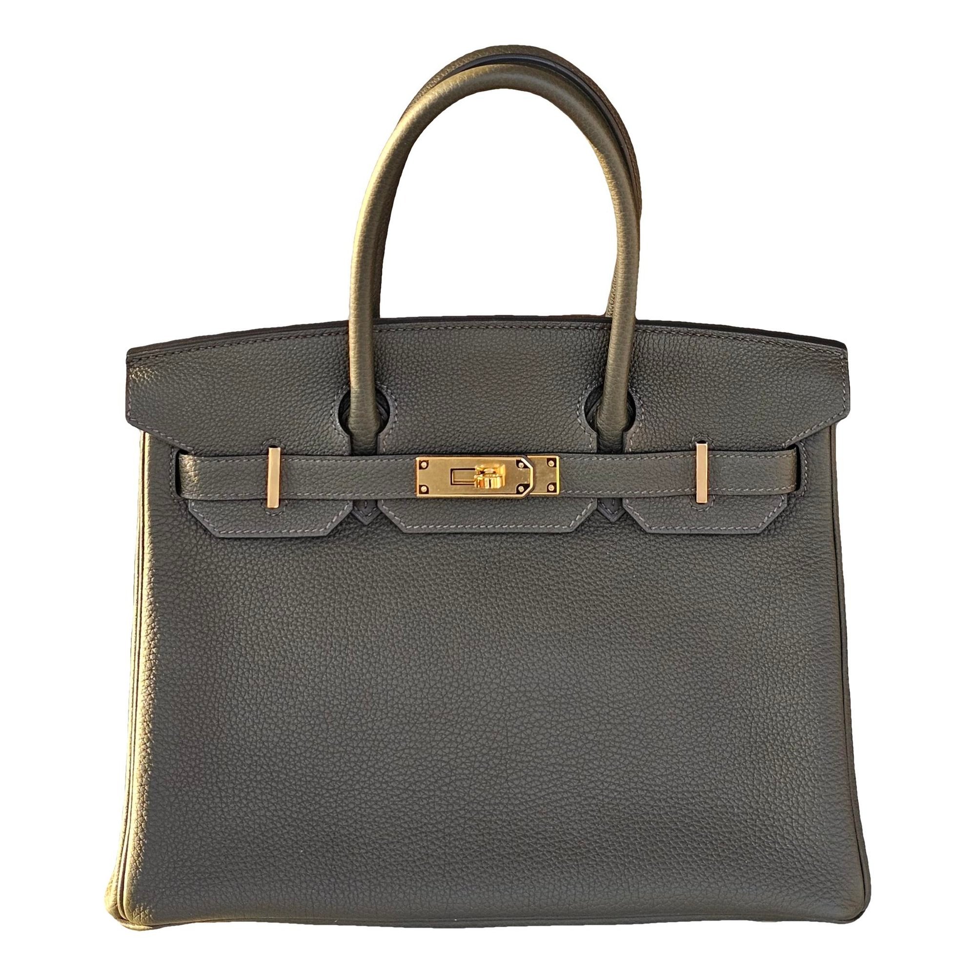 Birkin 30 leather handbag