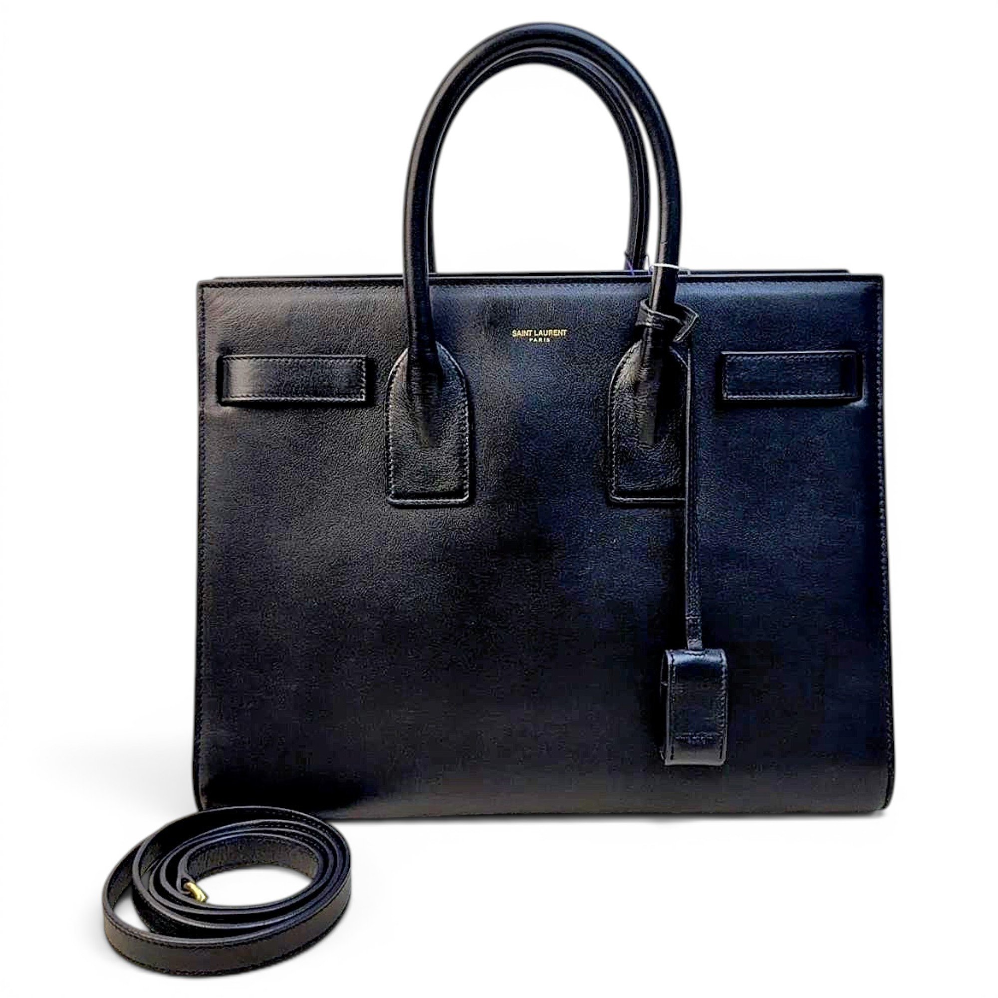 Sac de Jour leather tote