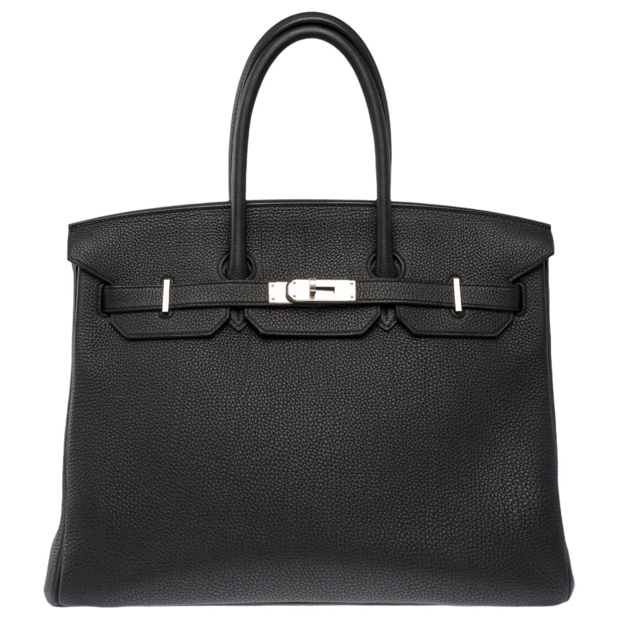 Birkin 35 leather handbag