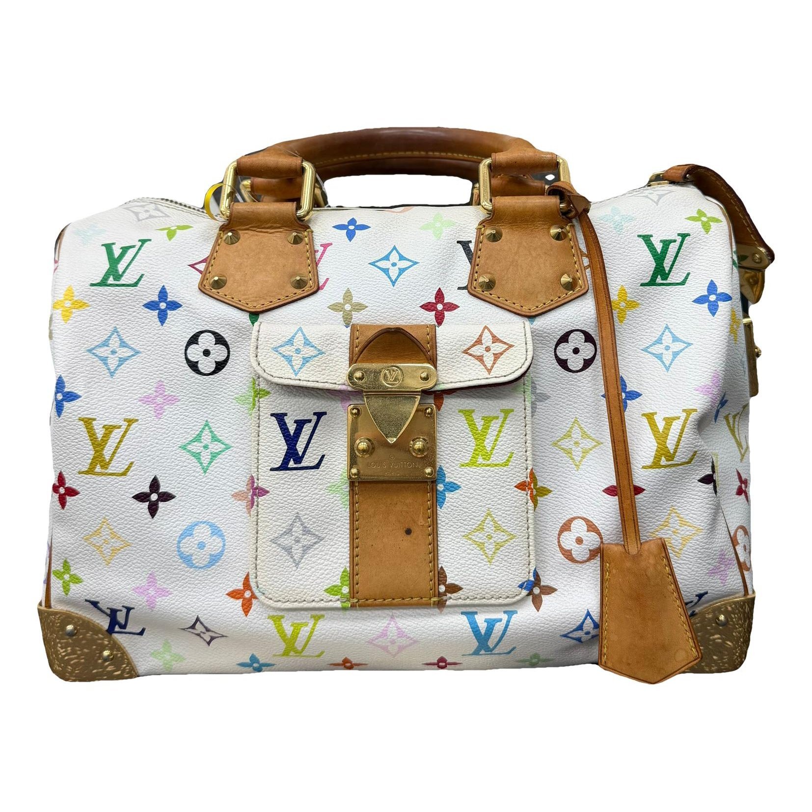 Speedy leather handbag