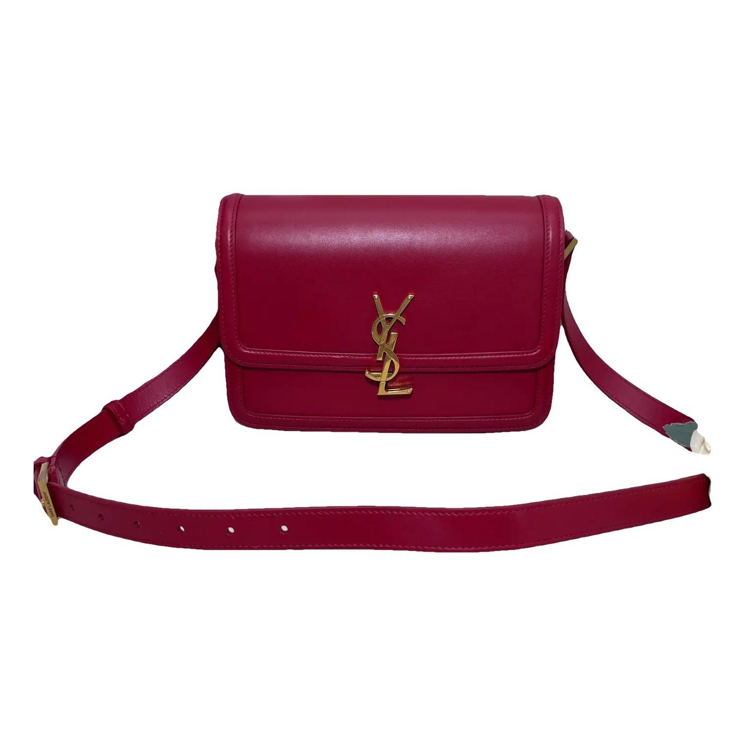 Solférino leather crossbody bag