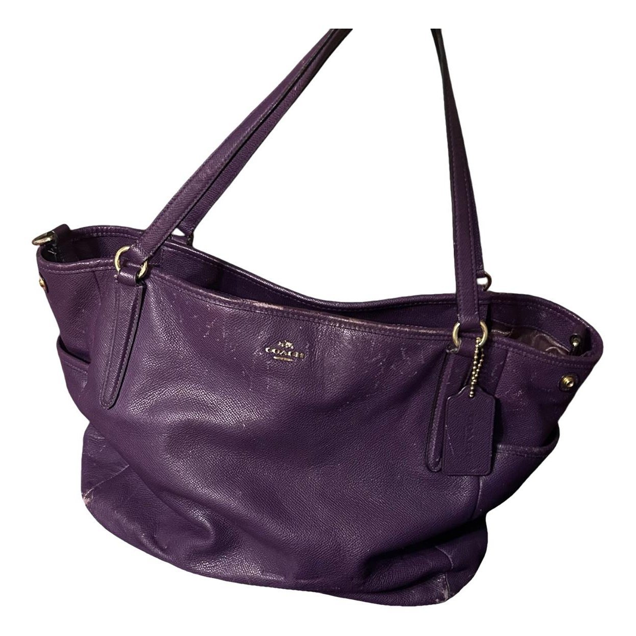 Crossgrain Taxi Tote leather handbag