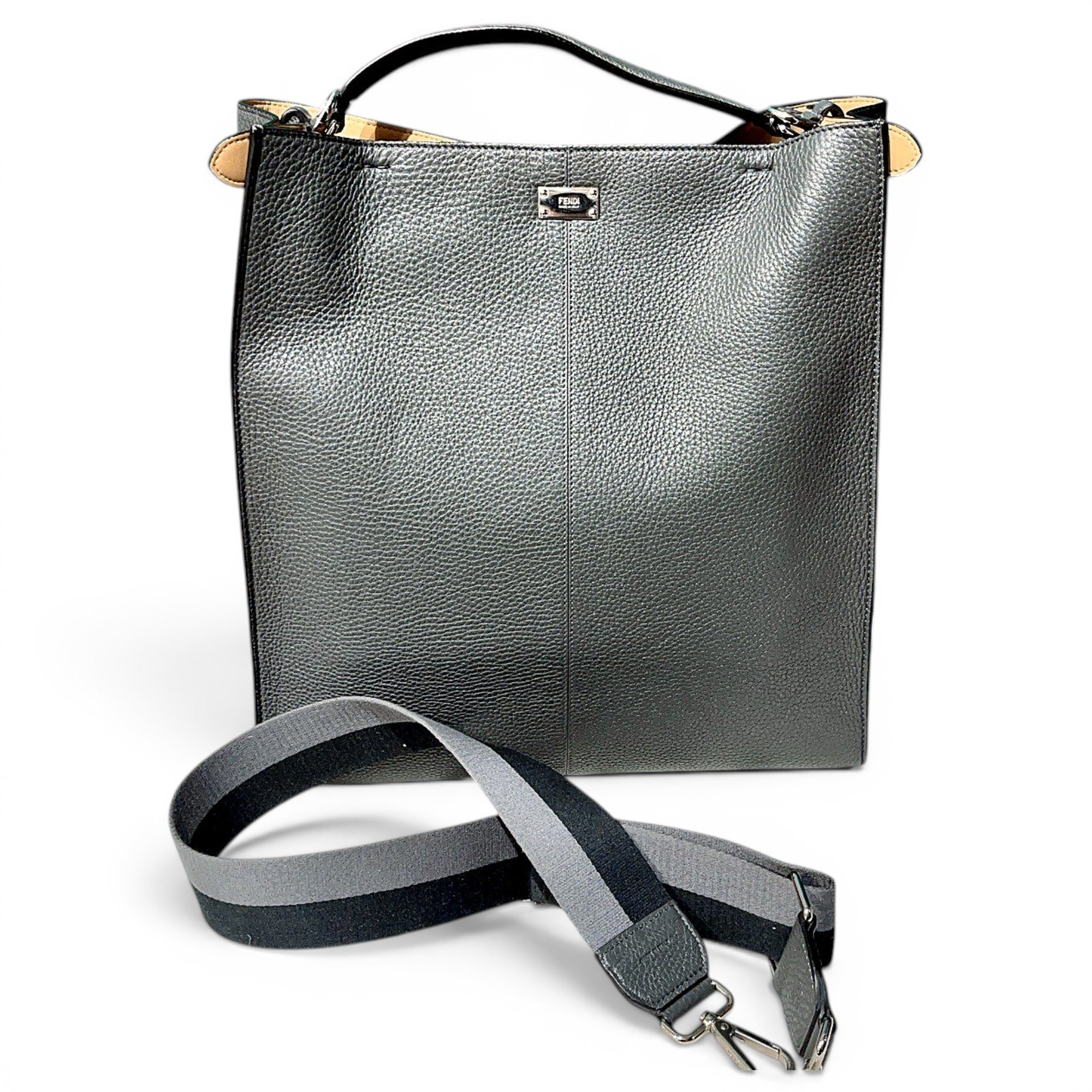 Leather handbag