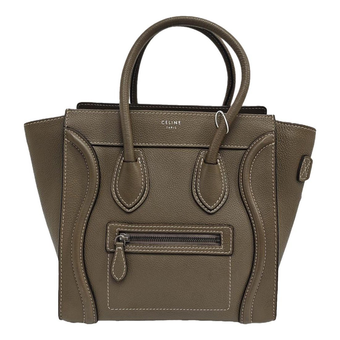 Luggage leather handbag