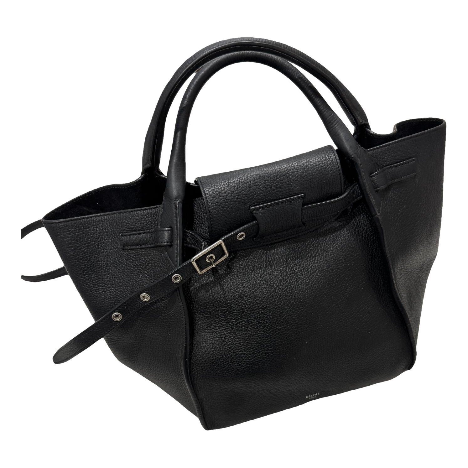 Big Bag leather handbag