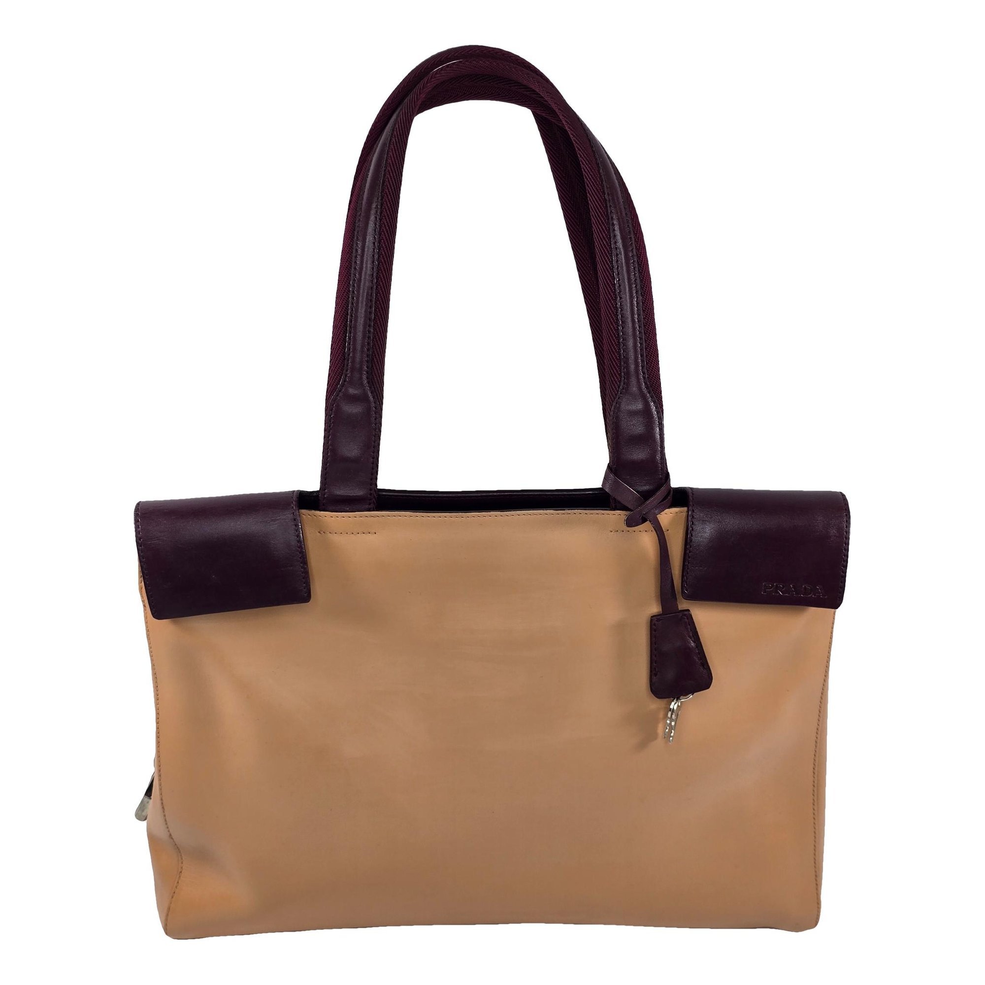 Leather tote