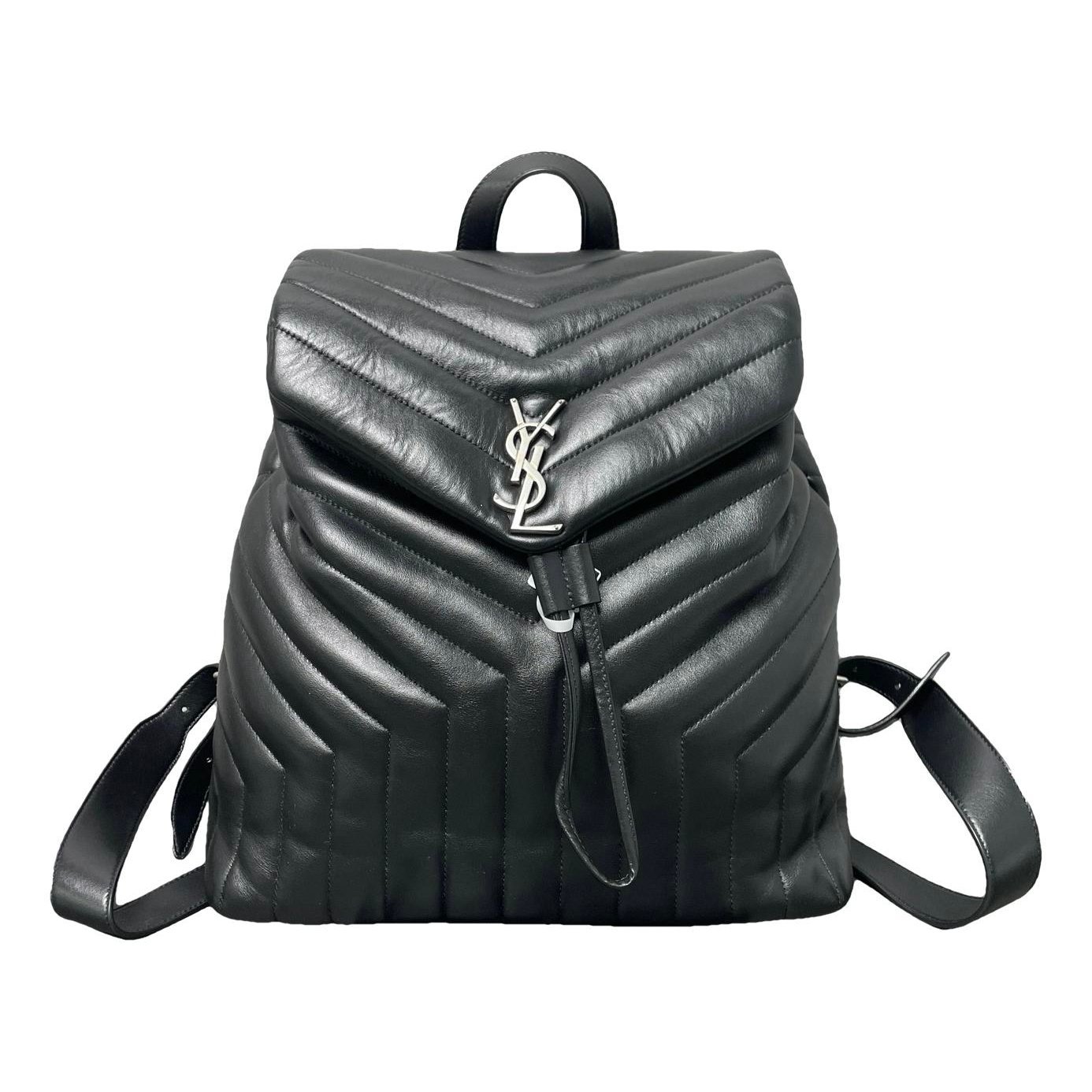 Loulou leather backpack