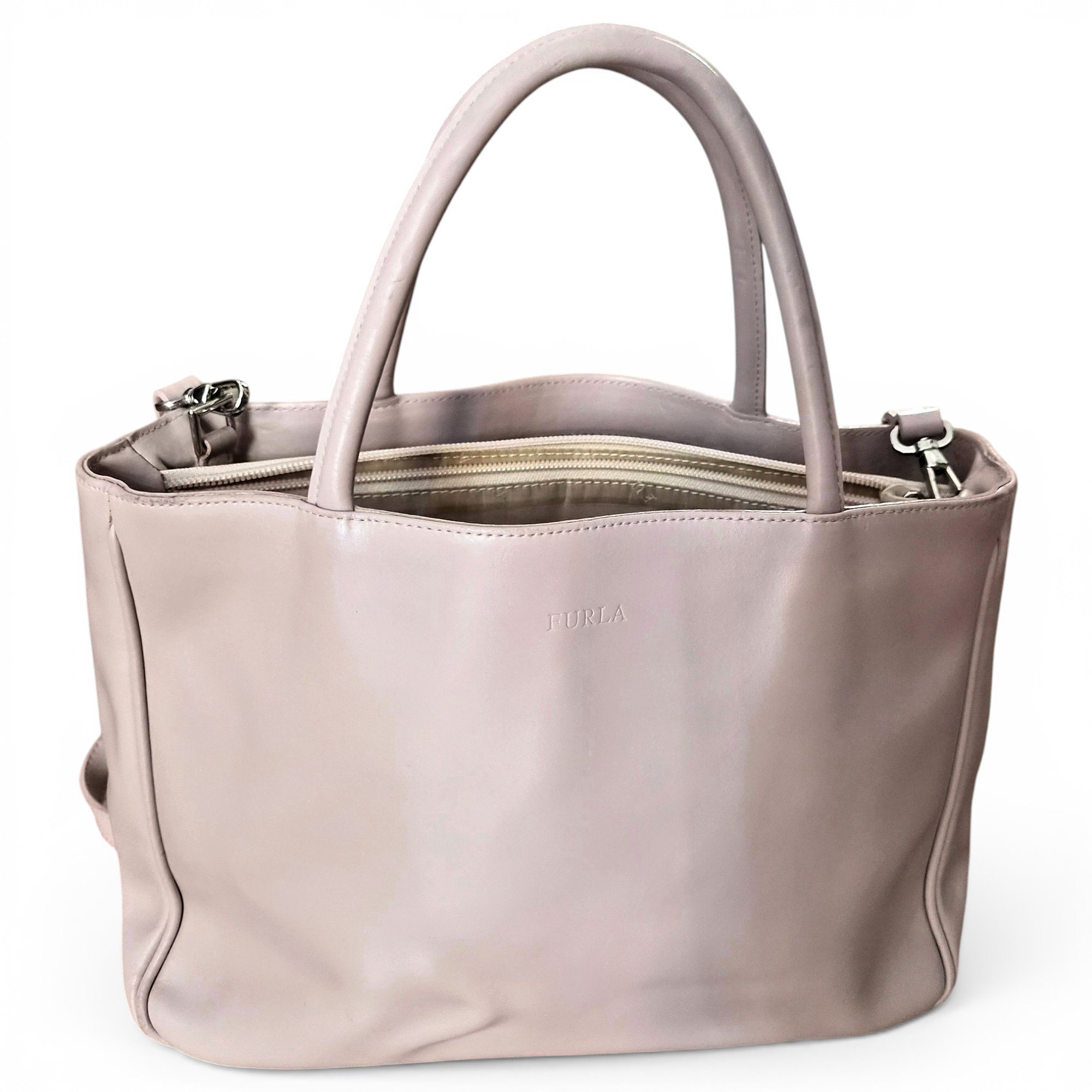 Leather crossbody bag