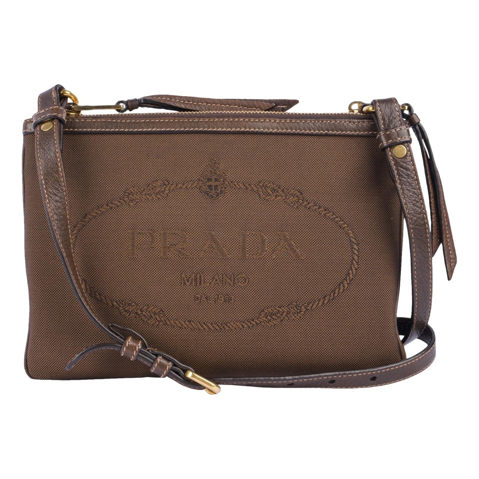 Leather crossbody bag