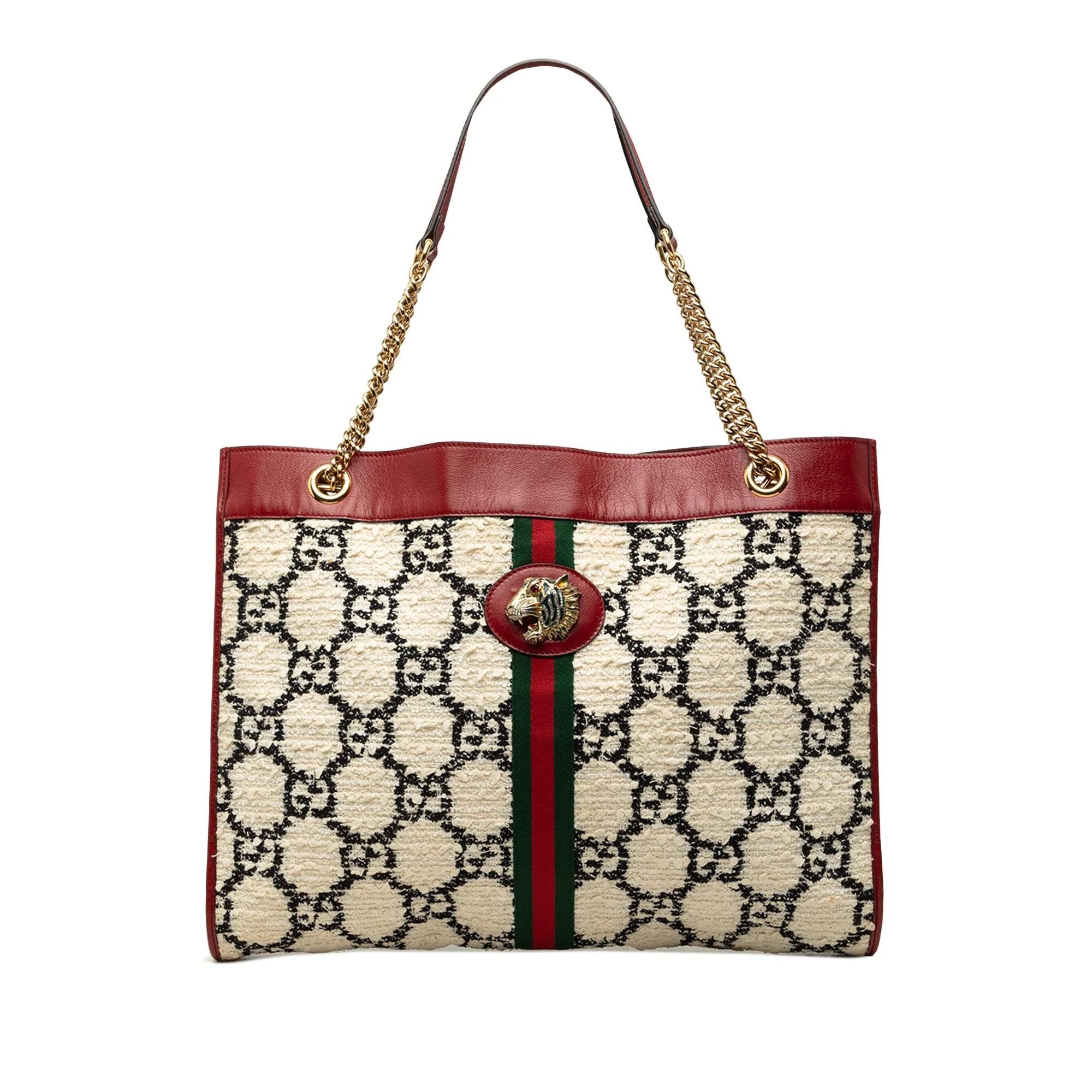 Rajah leather tote
