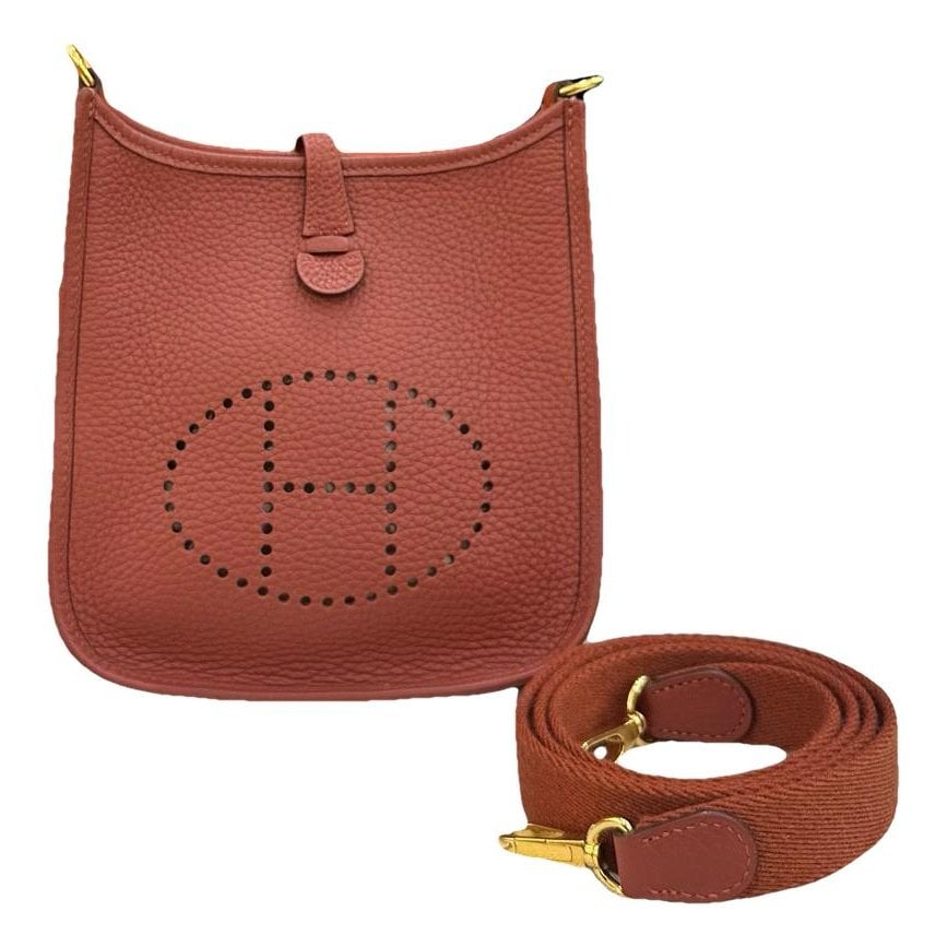 Mini Evelyne leather handbag