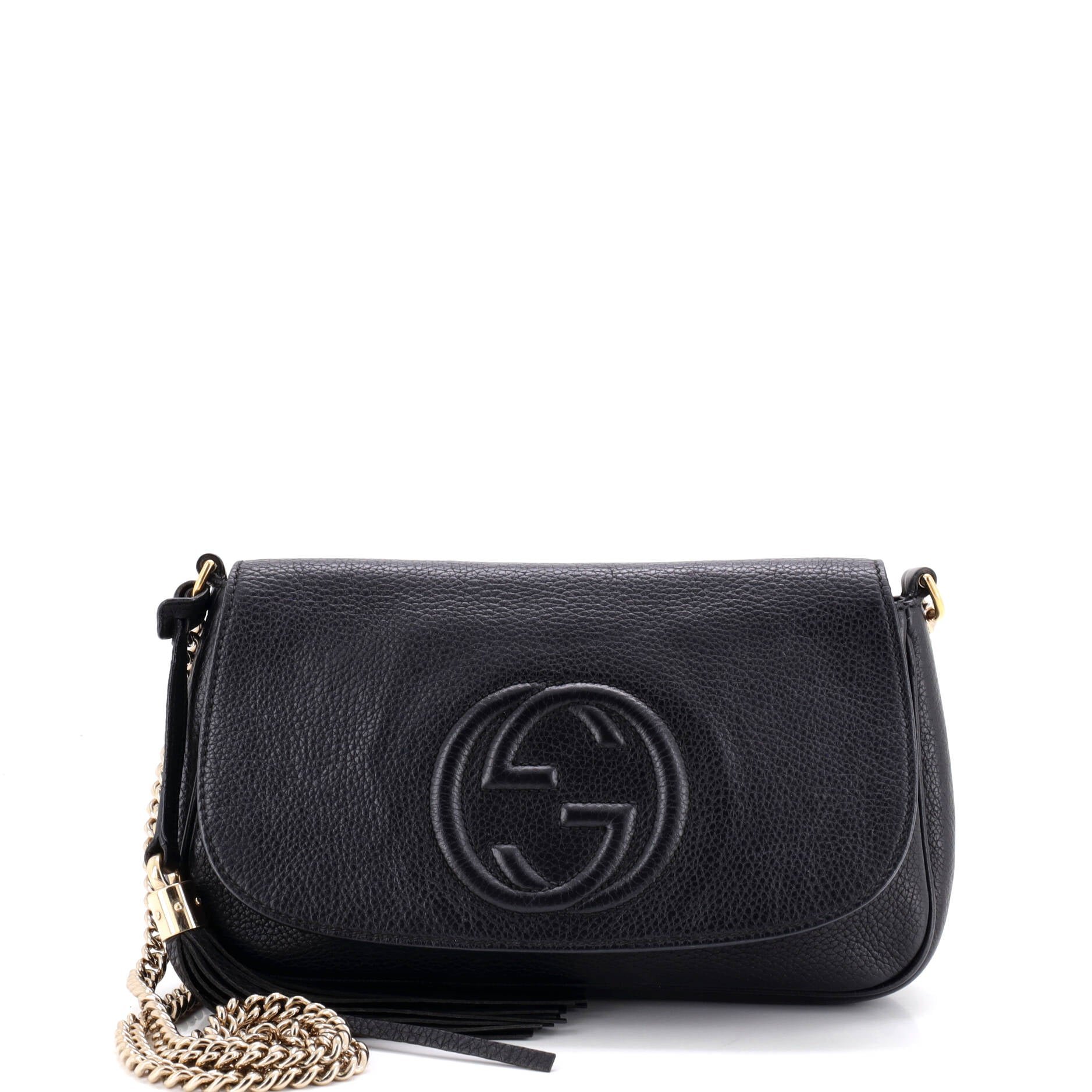 Soho Chain Crossbody Bag Leather Medium